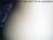 my uncle's wife calls me when he leaves, so we can fuck