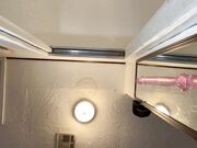 Solo Female Orgasms with a Dildo and Mirror