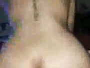 Cheating White Slut sucks BBC while boyfriend is gone