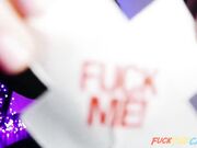 Gag Ball, Toe Licking, and Flashing Tattooed Latina Teen Babe on Webcam