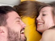 Jealous BF Ruins Small-Breasted Teen's Pussy