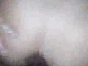 filming wife with her bbc cuckold creampie orgasm