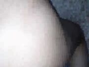 filming wife with her bbc cuckold creampie orgasm