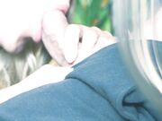 Arab Babe Gives a Messy Blowjob to Asian Guy