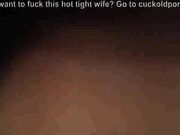 Getting fucked by a BBC in front of my cuckold