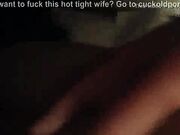 Getting fucked by a BBC in front of my cuckold