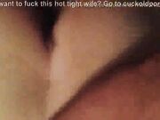 Getting fucked by a BBC in front of my cuckold