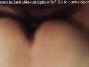 Getting fucked by a BBC in front of my cuckold