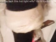Getting fucked by a BBC in front of my cuckold