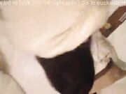 Getting fucked by a BBC in front of my cuckold