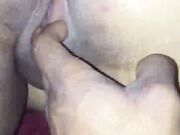 Husband Films His Wife Struggling to Take a BBC