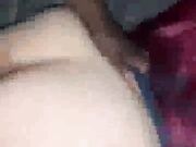 Working blonde bbw in stockings spreads legs