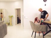 Cheating on My Girl with Her Sister Alina – Amateur Threesome