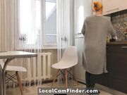 Cheating Girl's Solo Massage Session