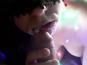 Brunette Amateur Blowjob & Cumshot