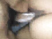 Brunette BBW taking thick BBC ballsdeep and sucking hubby