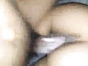 Brunette BBW taking thick BBC ballsdeep and sucking hubby