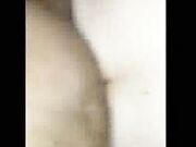 Curvy blonde Liisa sucking a stiff black cock