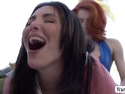 My bestie fuck my ass n photographer on my marriage