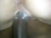 Pia Sofie's first black cock while her cuckold must watching