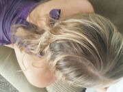 Blonde Amateur Bent Over and Fucked After Masturbating