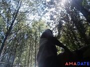 Hunting Big Black Dick in the Woods with a MILF