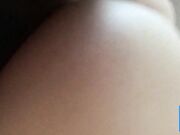 Redhead teen's morning pleasure: BDSM play with ass and pussy.