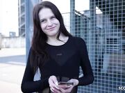 GERMAN SCOUT - Redhead Teen Peach Delina