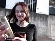 GERMAN SCOUT - Redhead Teen Peach Delina