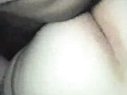 Real sex! Husband fucks his pretty wife!