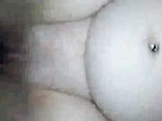 Whore wife letting huge Bbc stretch and breed her pussy