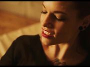 Girl makes Black man eat her pussy out and then fucks him with strap-on