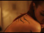 Girl makes Black man eat her pussy out and then fucks him with strap-on