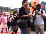 Aliceinbondageland – Folsom Street Fair Public Humiliation – Sissy Piggy Chastity Mistress