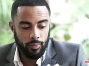 Mandingo signs a contract to creampie lady boss Katrina Jade