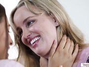 Eating and fingering this horny MILFs pussy