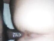 Blonde DP By Interracial BBC Anal Fucking Moment