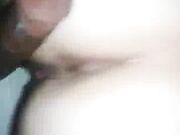 Blonde DP By Interracial BBC Anal Fucking Moment