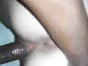 Blonde DP By Interracial BBC Anal Fucking Moment