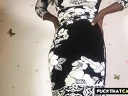 Sexy Ebony Amateur in Swimsuit & Dresses