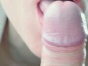 Blonde MILF Gives Sensual Morning Blowjob