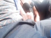 Latina Amateur Touches Herself in Public