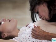 Lesbians MILFs eating each others wet pussy