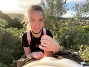 Strangers Join Us for a Public Blowjob