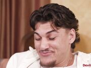 Milf rides stepson while husband is out