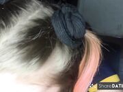 Cute Teen Gets a Surprise Facial in POV Video