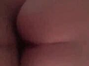 White Brunette Girl Rides Black Cock