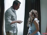 Petite student fucked by perv counselor