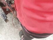 Blonde Teen Amateur With Big Ass Gets Fucked In The Garage