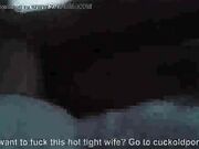 sexy wife amber blank husband to film her getting bred